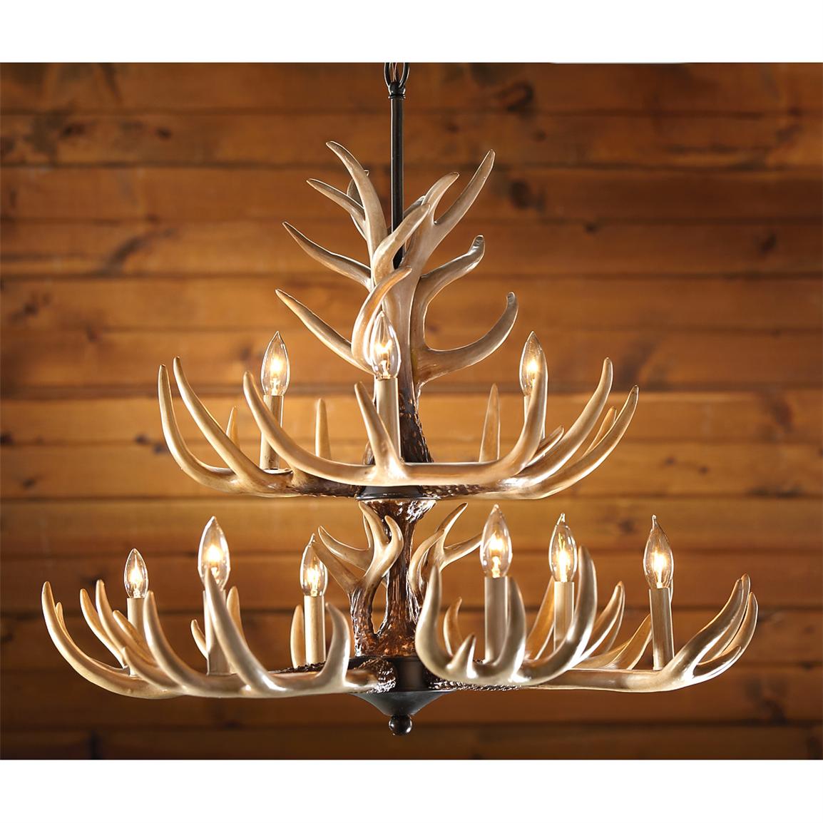 Full Size of Excellent Castlecreek Light Whitetailr Chandelier Lighting Elk Kit Horn Brass French South Africa Deer Antler Chandeliers For Sale Nz Ebay On Parts How To Make Stag Uk