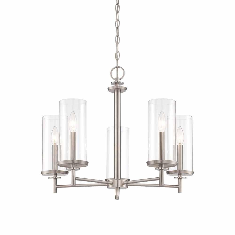 Full Size of Licious Brushed Nickel Chandelier With Shades Modern Chandeliers Progress Lighting Light Polished Fabric Lowes 5-light White Antique Chain Satin Alabaster Glass Contemporary Uk