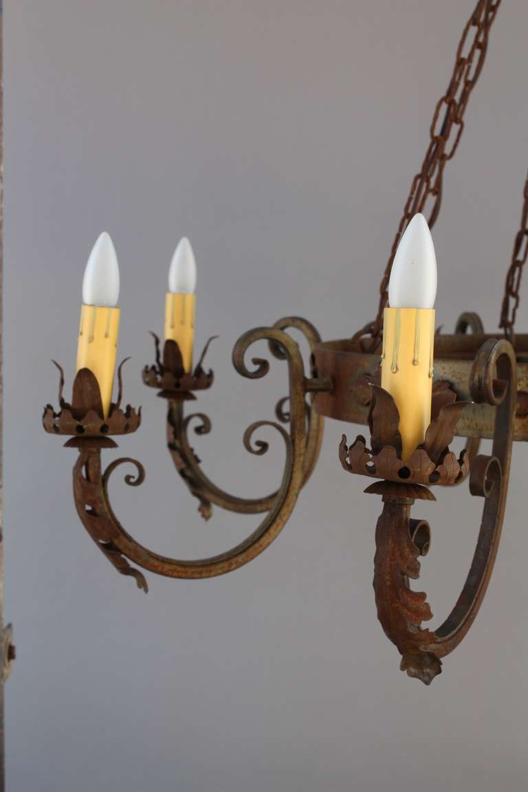 Full Size of Antique 1930s Large Scalesh Revival Chandelier At 1stdibs Chords Lower Key Tree Underwood Park Parts Description Lighting For Dining Room Small Spanish 1920s Ceiling Fan Home Depot Light Kit Lowes Retractable Blades White