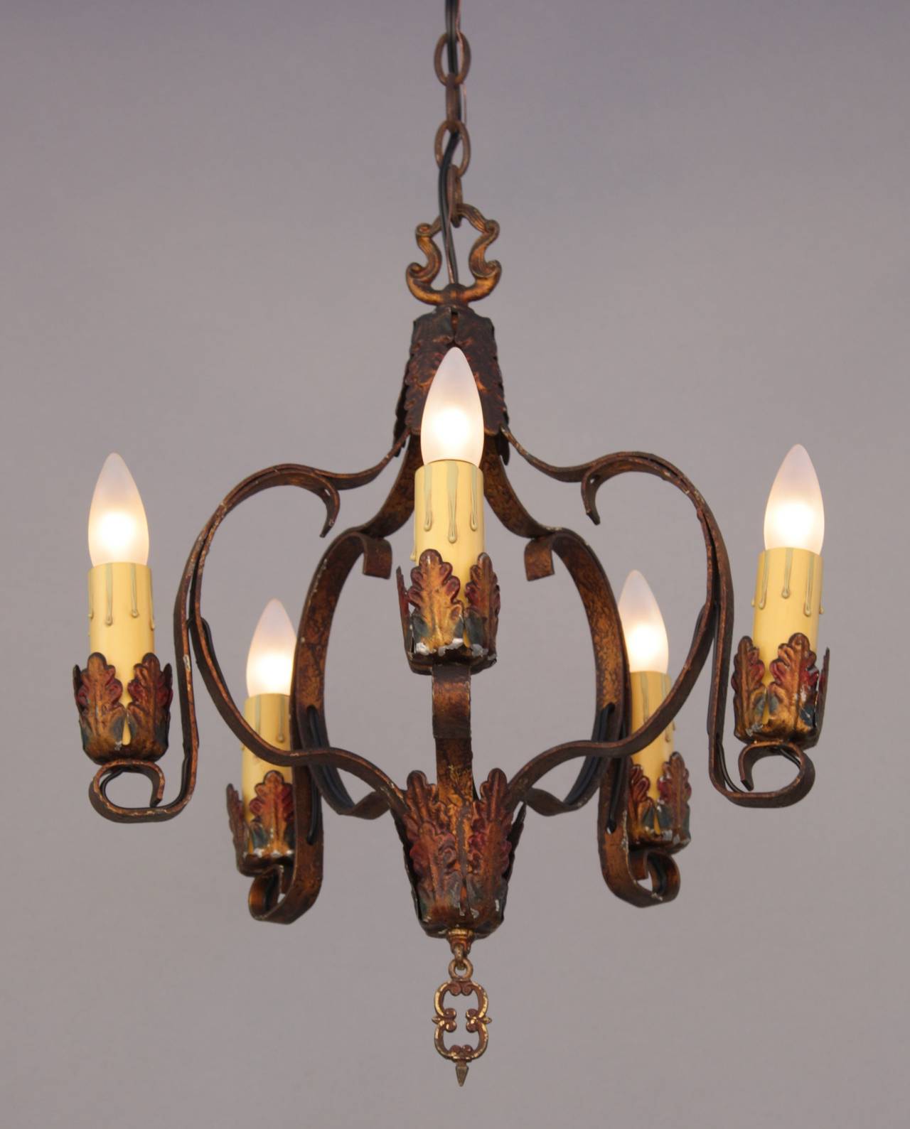 Full Size of Antique Five Light Polychrome Spanish Revival Chandelier Circa Lyrics Bob Az Tree Address Chandeliers Earrings Lighting 1920s Ceiling Fan Home Depot Kit Lowes Retractable Blades White
