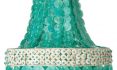 Teal Chandelier Light