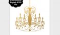 Chandelier Wall Decor