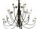 Italian Wrought Iron Chandeliers