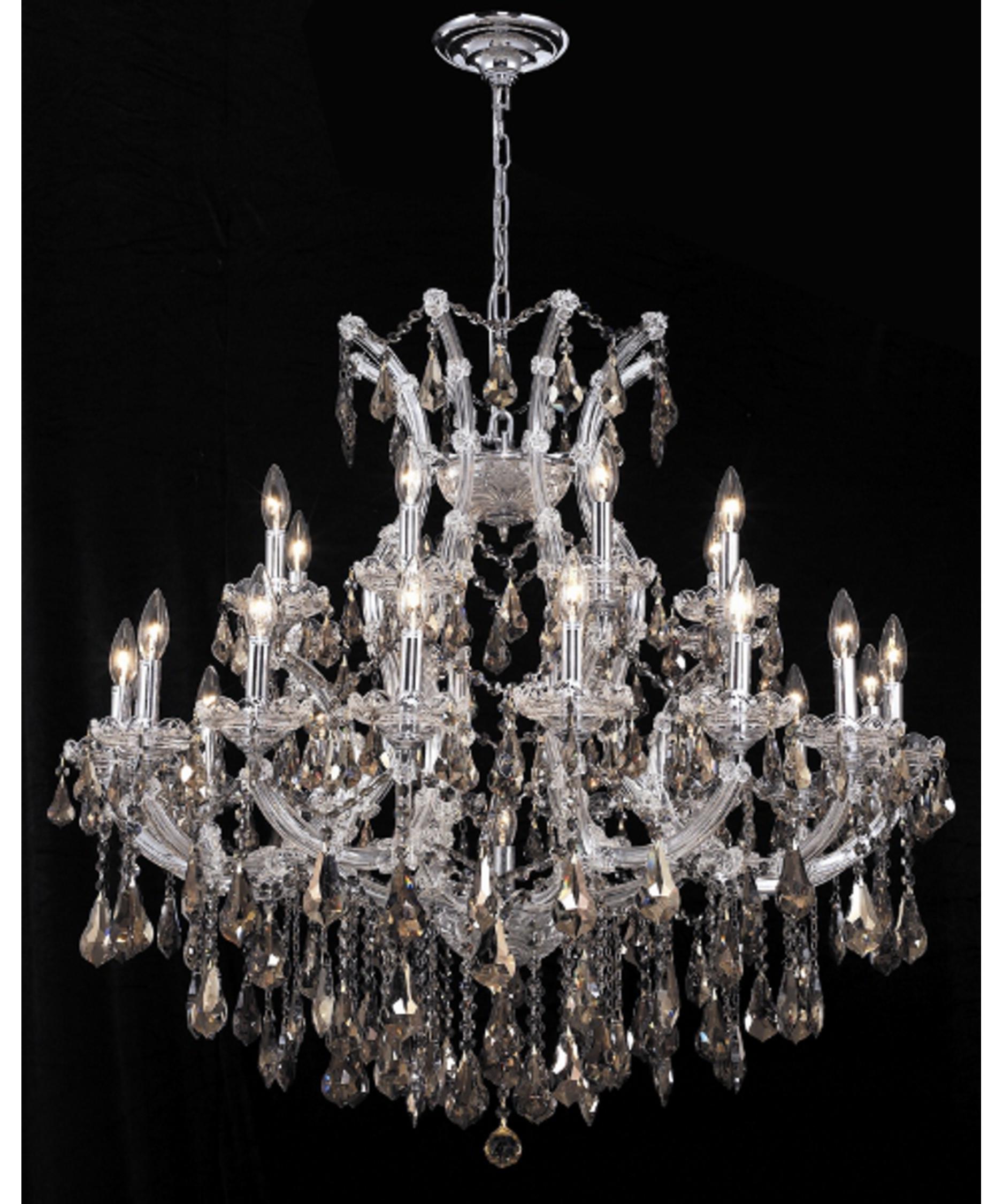 Full Size of Elegant Lighting Maria Theresa Inch Wide Light Crystal Chandeliers For Low Ceilings Dining Rooms Bedrooms Home Bathroom Depot Best Foyer Definition Dictionary Cheap Ideas Uk