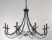 Large Black Chandelier