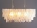 Capiz Chandelier Rectangular