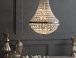 Crystal Basket Chandelier