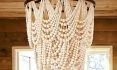 Pottery Barn Beaded Chandelier