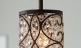 Brown Crystal Chandelier