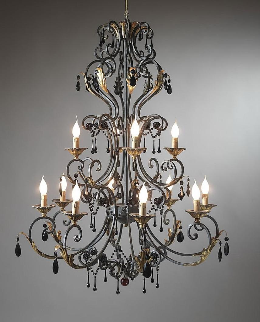 Full Size of Versailles Wrought Iron Crystal Orb Chandelier Large Chandeliers Small H14 Lighting Black W11 White H27 X W21 & 1-light In And 4-light Pendant