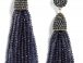 Gunmetal Chandelier Earrings