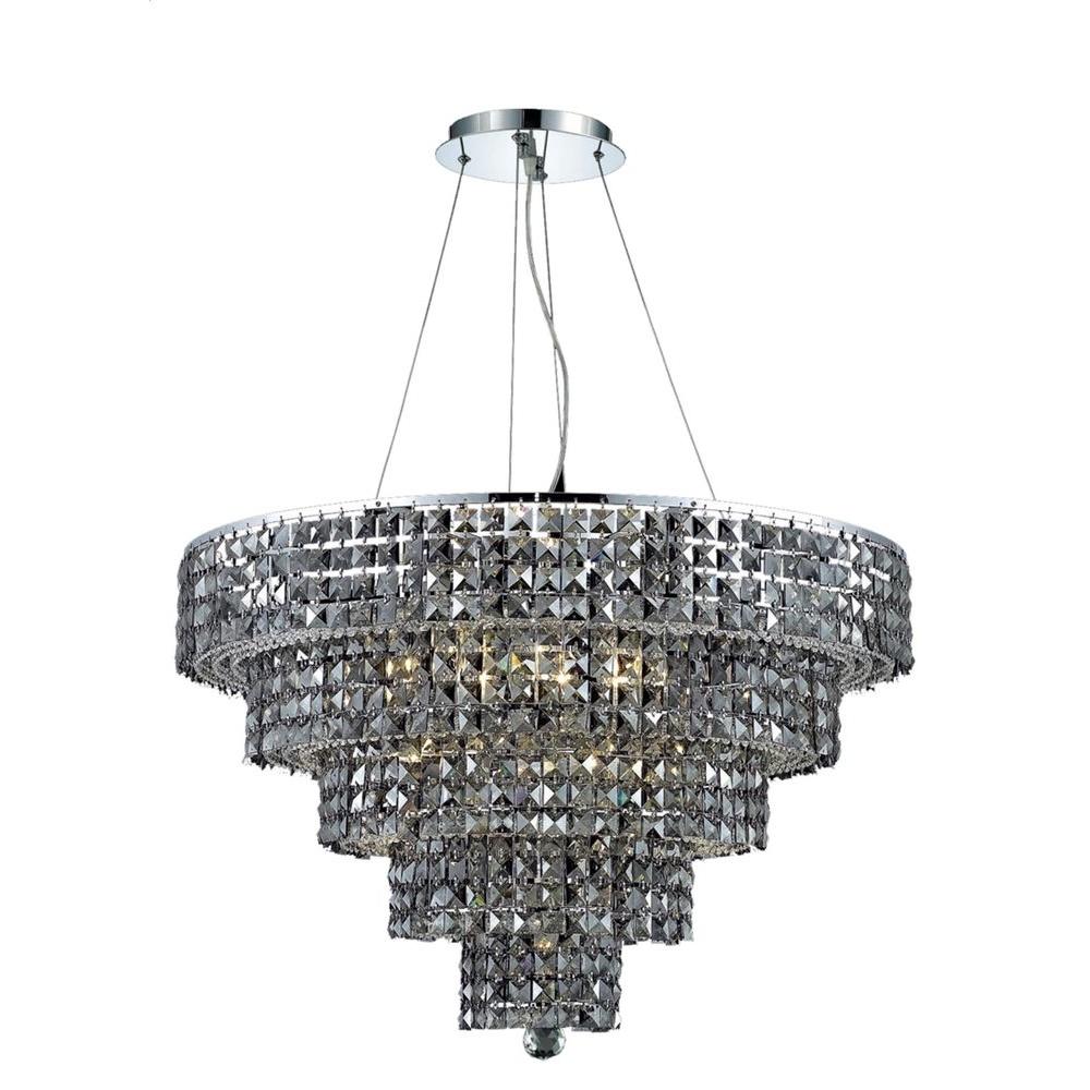 Full Size of Elegant Lighting Light Chrome Chandelier With Silver Shade Grey And White Shades Blackpaper Crystal Earrings Black Wallpaper Dark 3 Argos Ceiling Crystals