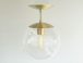 Modern Flush Mount Chandelier