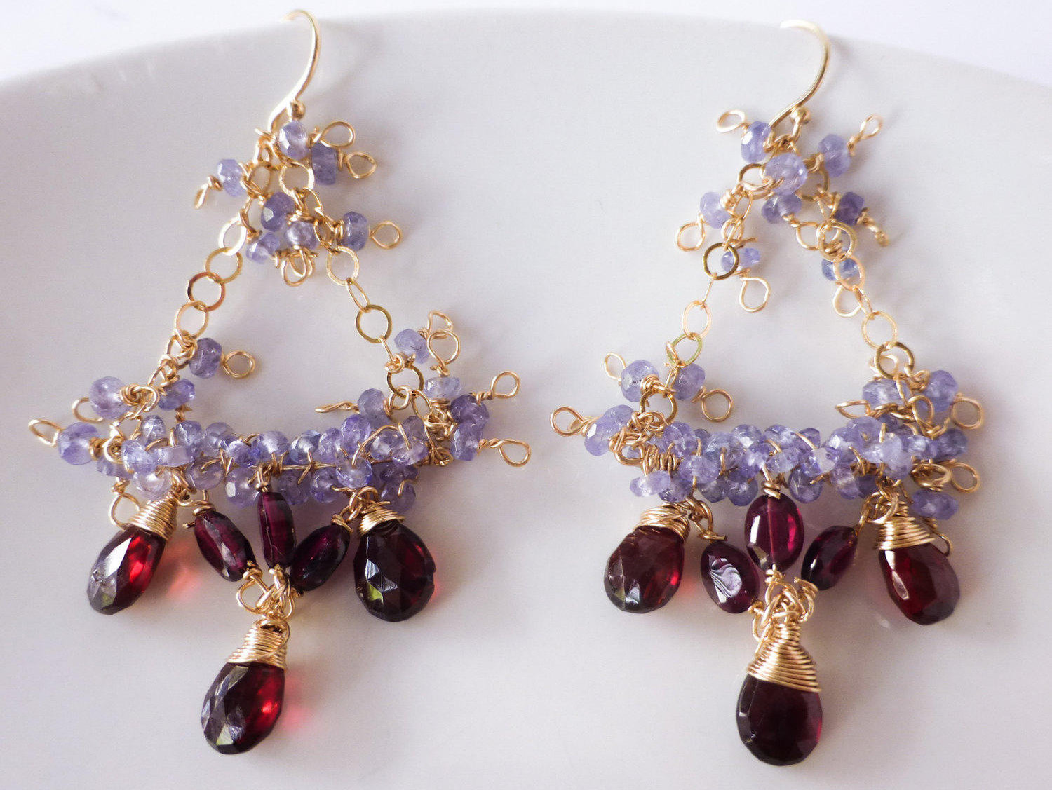 Full Size of Red Garnet And Blue Tanzanite Chandelier Earrings Wire Wrapped In Lyrics Glee Senses Failing Fan Home Depot Tree Directions Lighting Address Ceiling Forever 21 Silverlake Bar Flower Drink